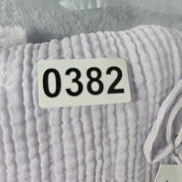 Velvet By Graham & Spencer Midi Dress Women Size Small Lilac Purple Gauze Cotton - Picture 12 of 13